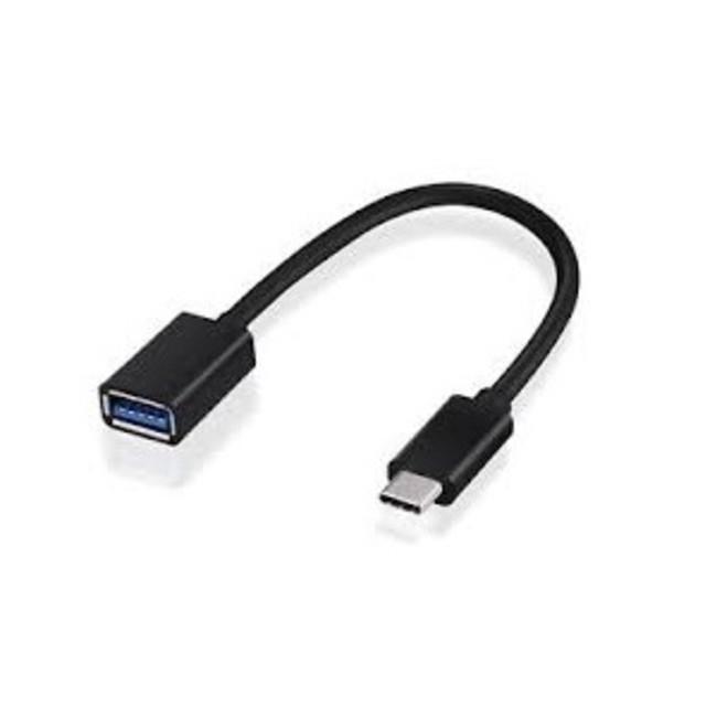 کابل OTG  او تی جی تبدیل Type-c به micro usb 15 سانتی متری کد 093